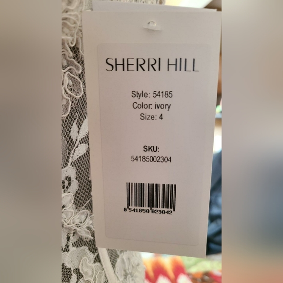 NEW Sherri Hill wedding dress 54185 - Picture 8 of 9